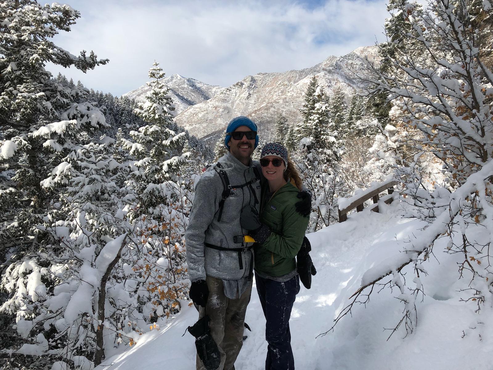 Trail sledding in Salt Lake City, UT