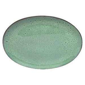 Product description page - Belmont Round Serving Platter 15x10.7in Stoneware Green - Threshold™