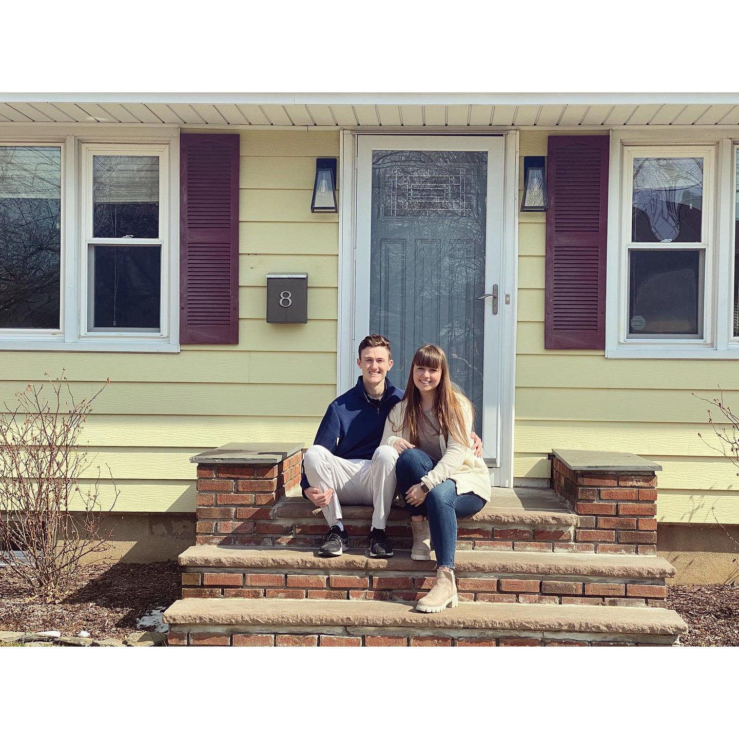 Bought our first home together on March 12th 2022!