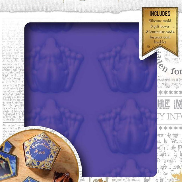 Harry Potter: Make Your Own Chocolate Frogs: Silicone Chocolate Mold and Gift Box Set