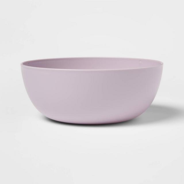 37oz Plastic Cereal Bowl Purple - Room Essentials™