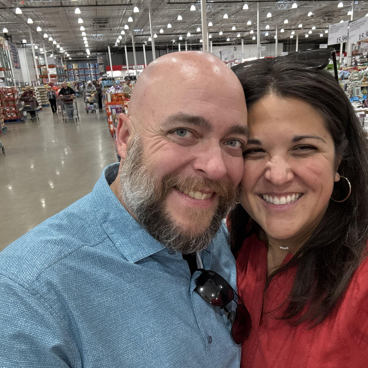 Our mutual love of Costco really cemented things for us.