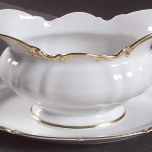 Gravy Boat with Attached Underplate