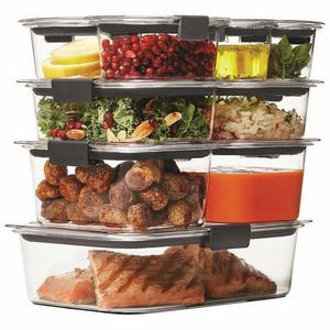 Rubbermaid Brilliance 18-Piece Food Storage Container Set