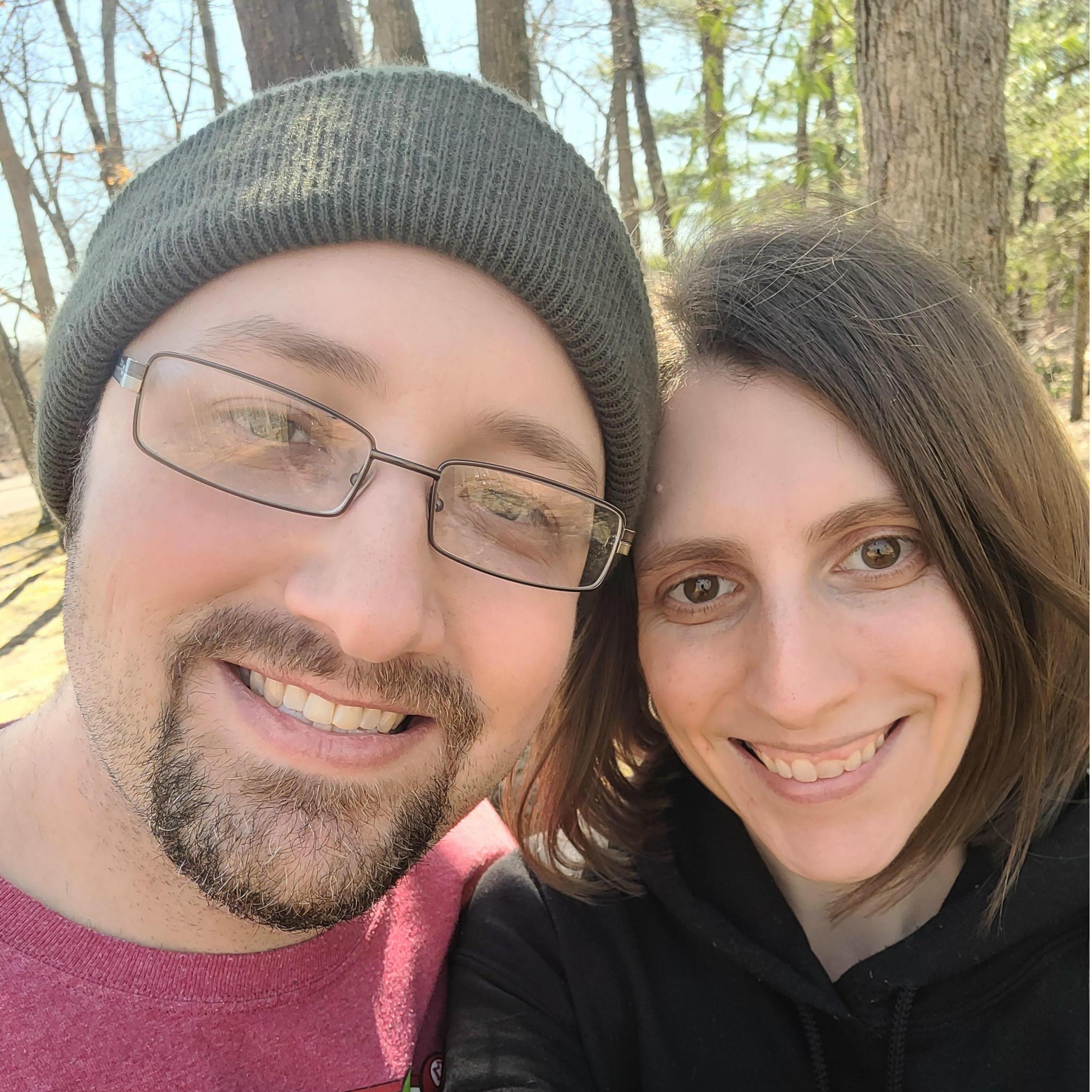 We try to go to parks whenever we get a chance.