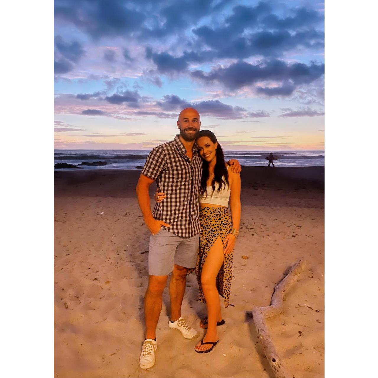 Sunset in Costa Rica
