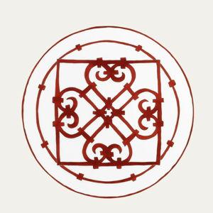 hermes balcon du guadalquivir dinner plate