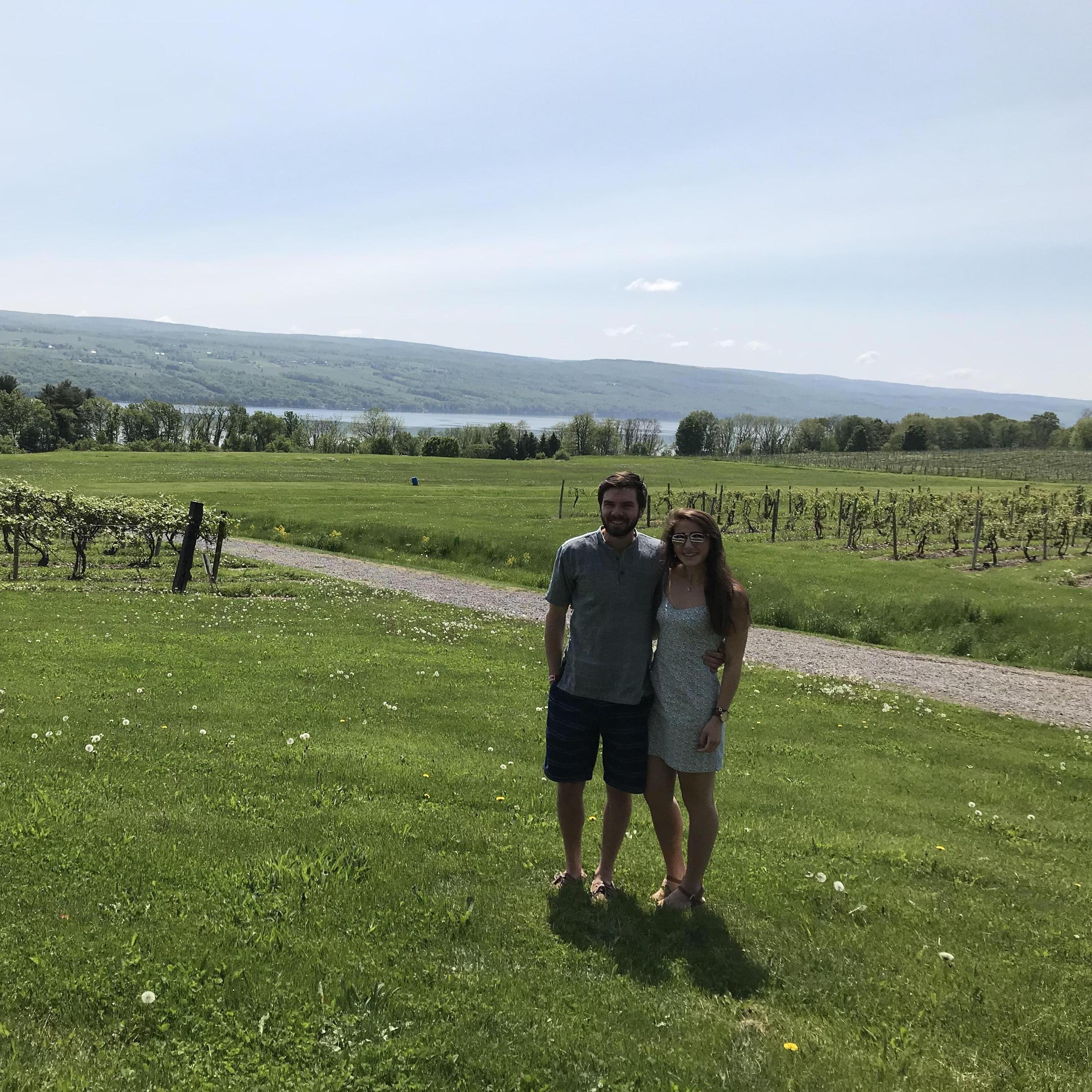 senior week wine tour of seneca lake, 2018