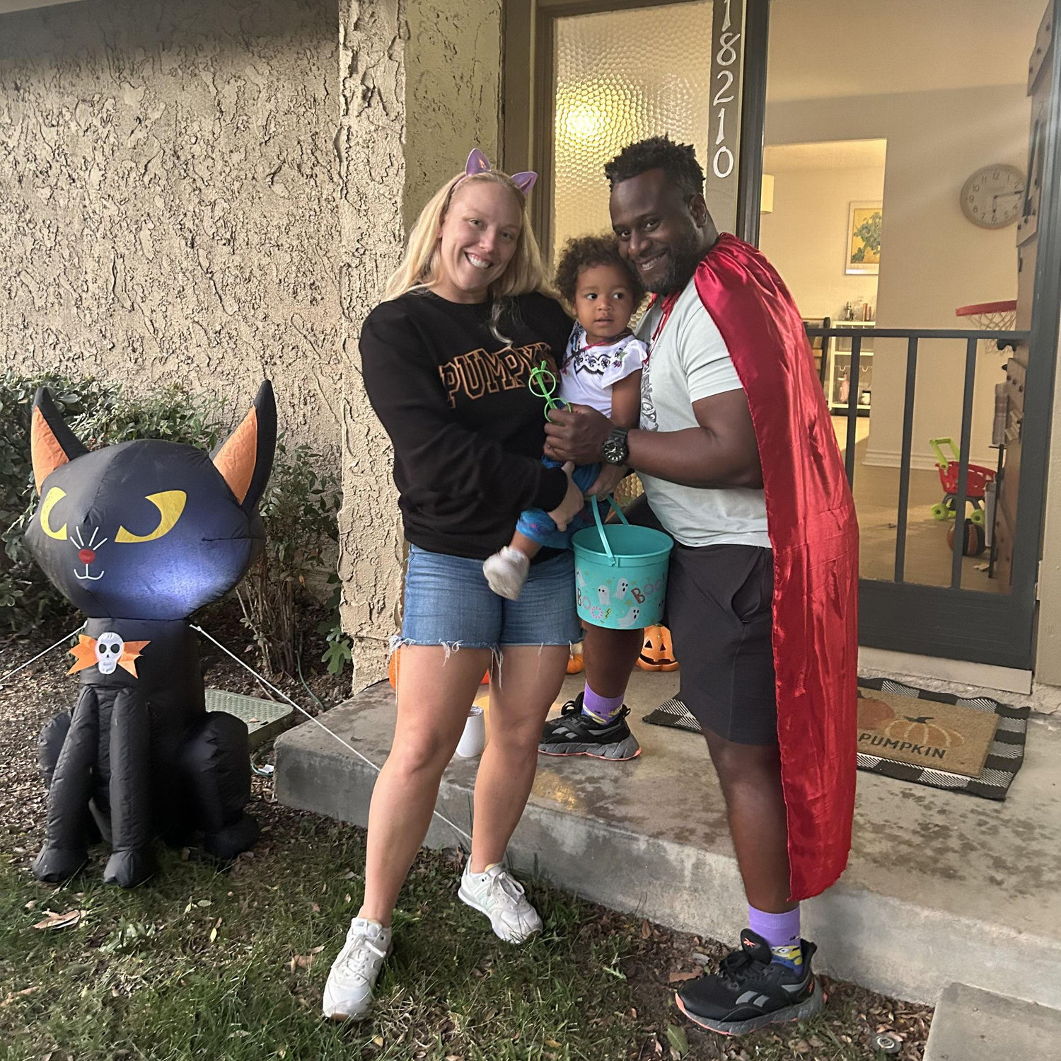 Rorys first time trick or treating!