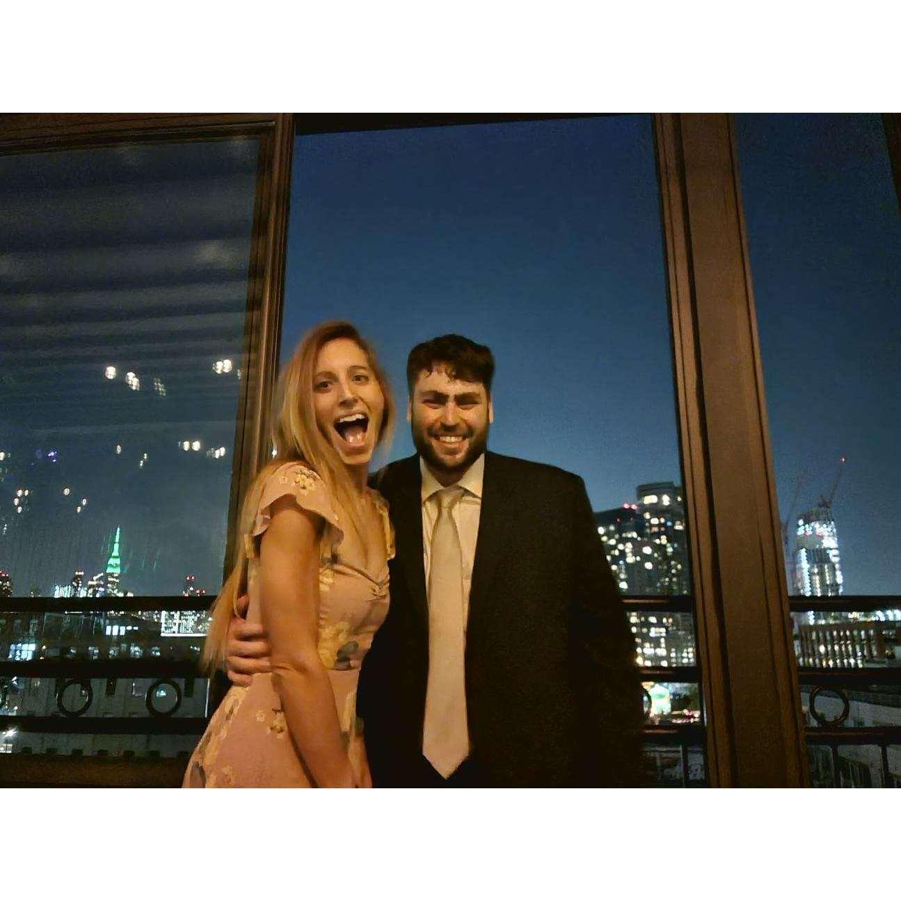 🌃 Being silly at Emily & Sam's wedding in Brooklyn! (2021)