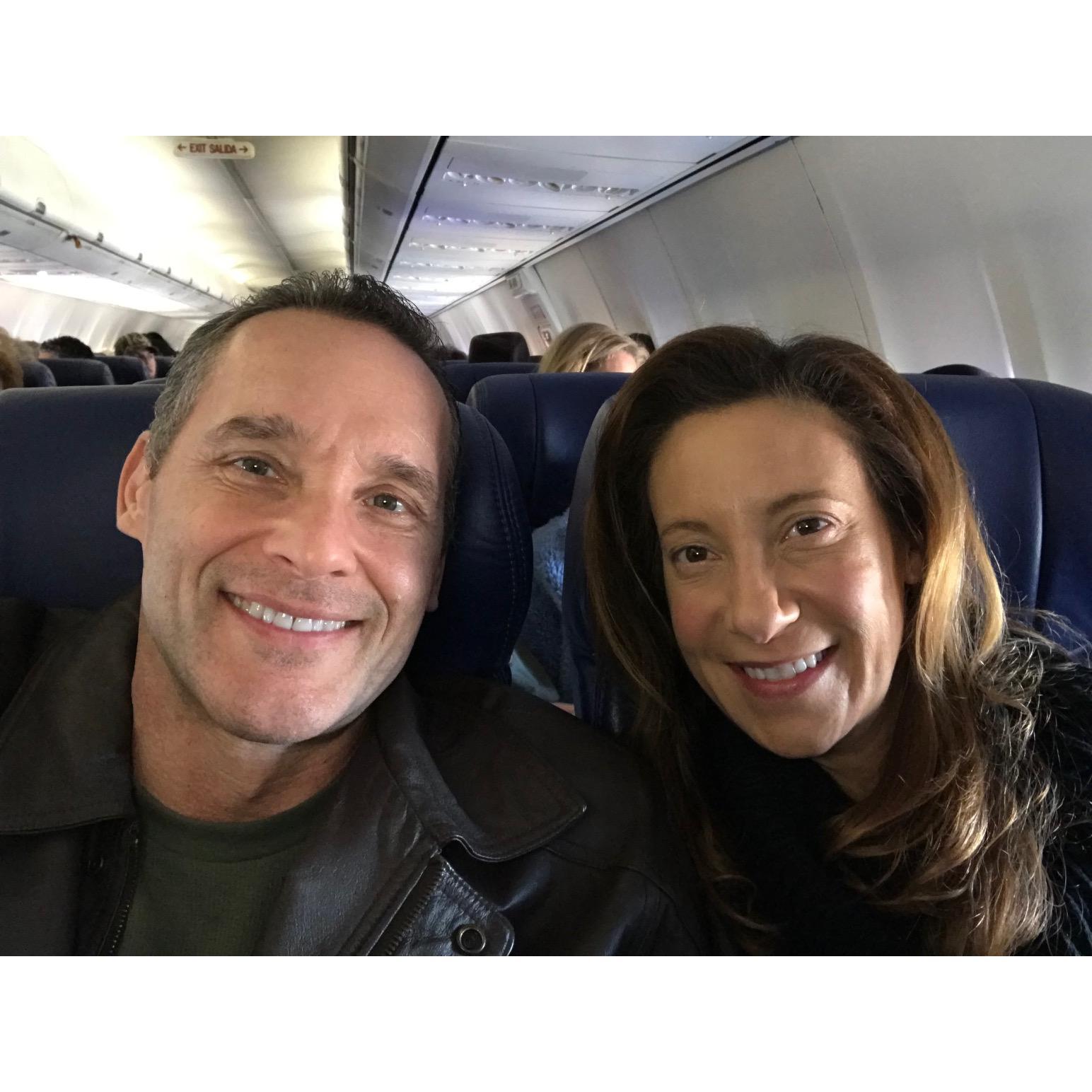 Christmas 2018!  We're traveling to see Karen's parents who live near a casino in Las Vegas.  We do love to travel!