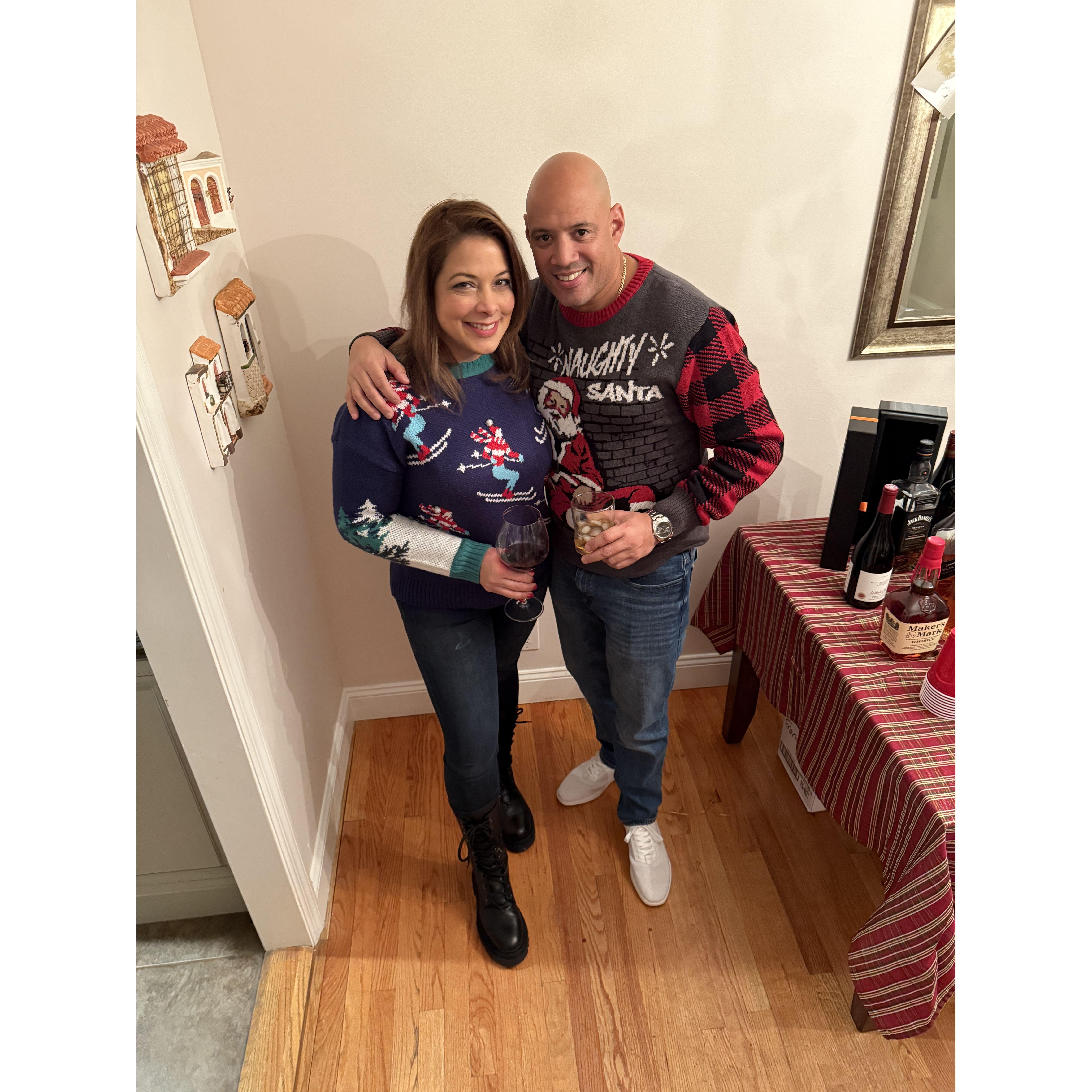 Our first annual "ugly sweater party" was a success. Can't wait for the next one!