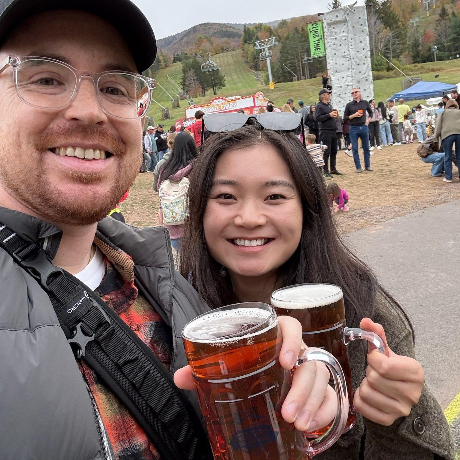 Hunter Mountain Oktoberfest, Hotel Lilien is right next to it!