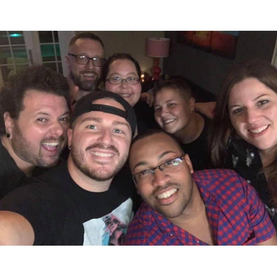 Us with a few of our good friends!
