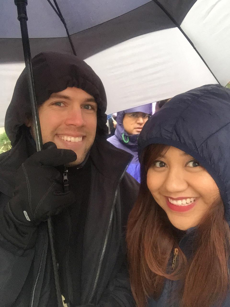 Ryan's first NYC trip was chilly and rainy but included a visit to the Met.