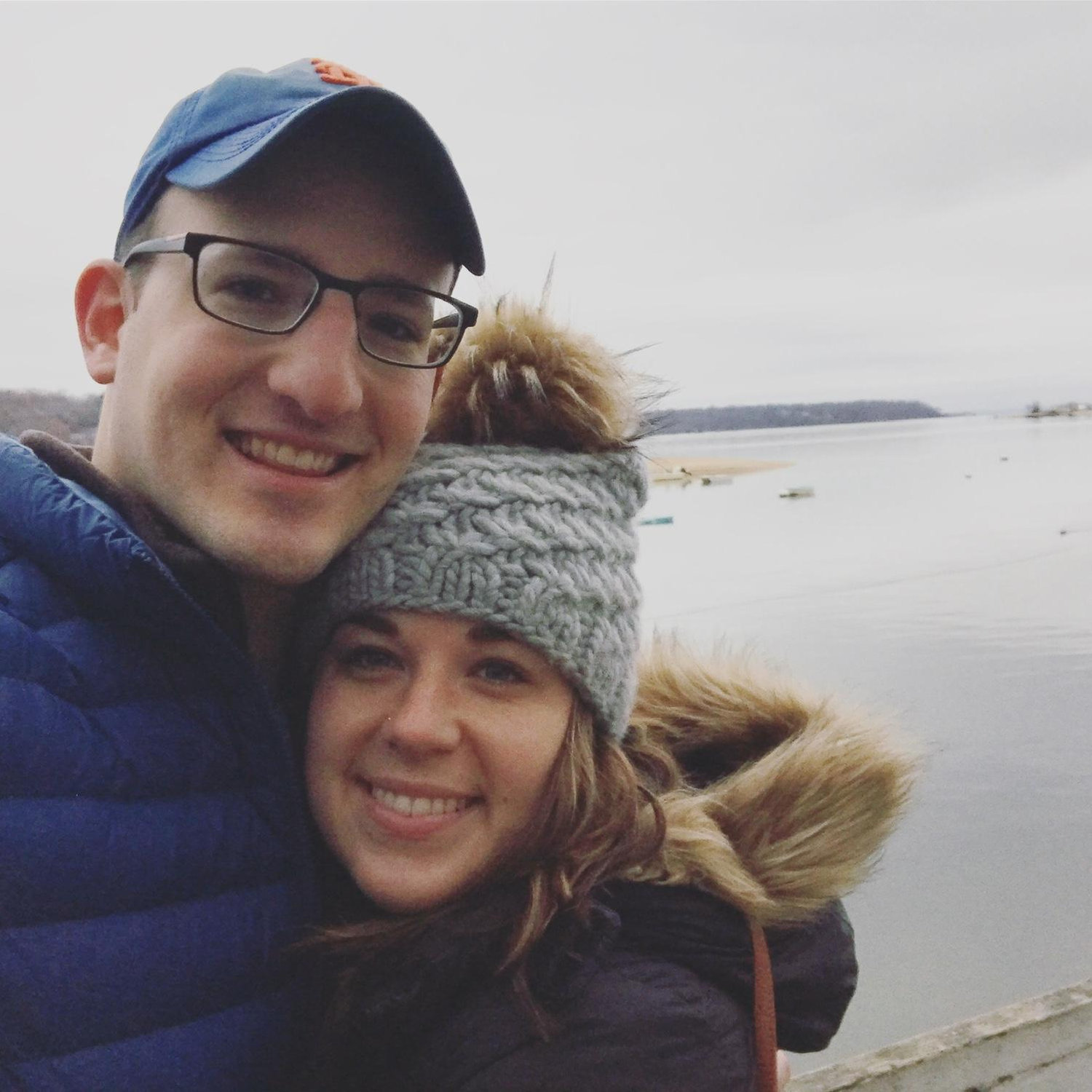 Winter hike in Cold Spring Harbor, Long Island. November 2018