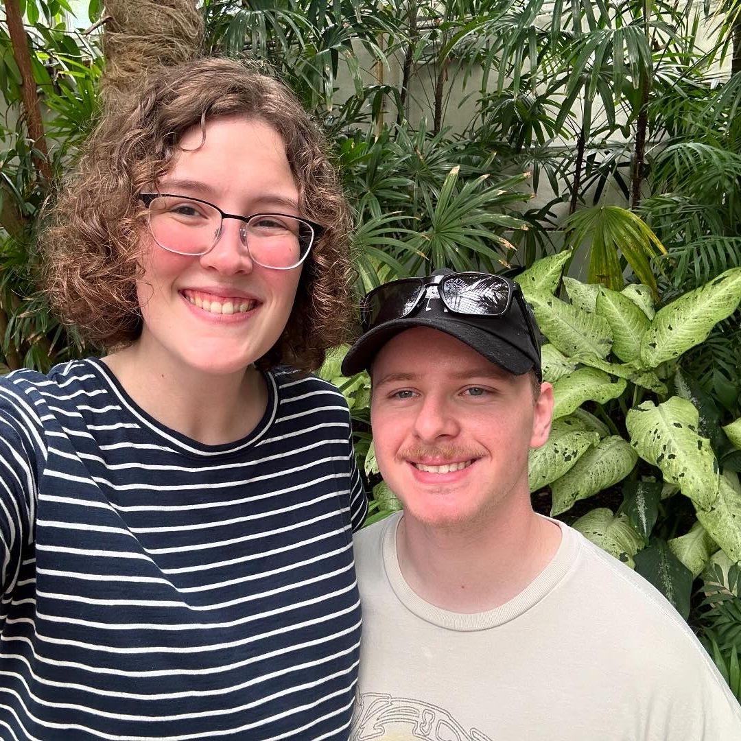 Us at the Franklin Park Conservatory (Spring 2024)