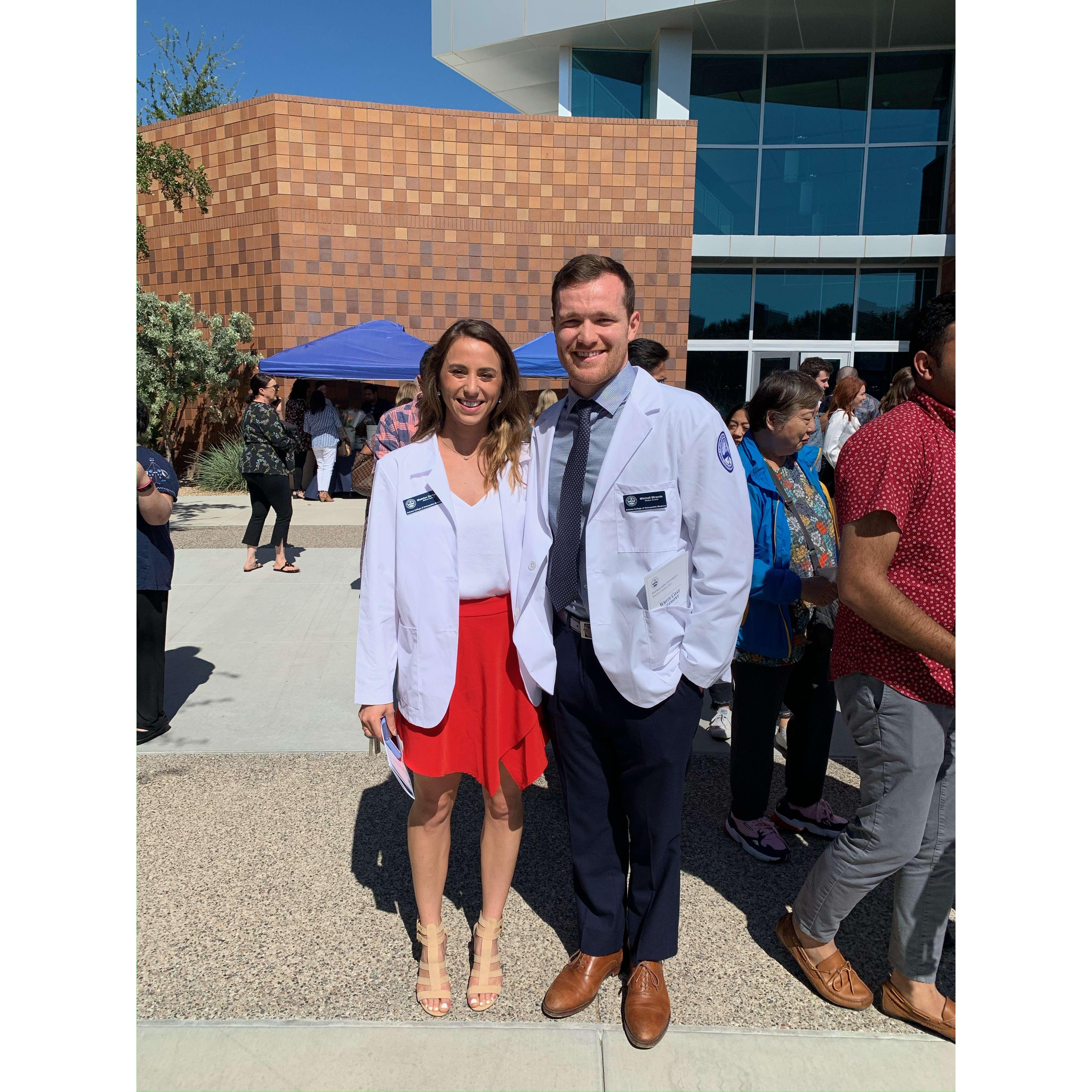 First year white coat ceremony!