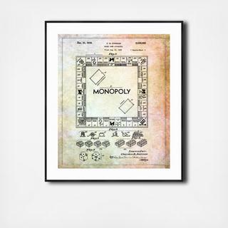 Monopoly, 1935 Framed Art