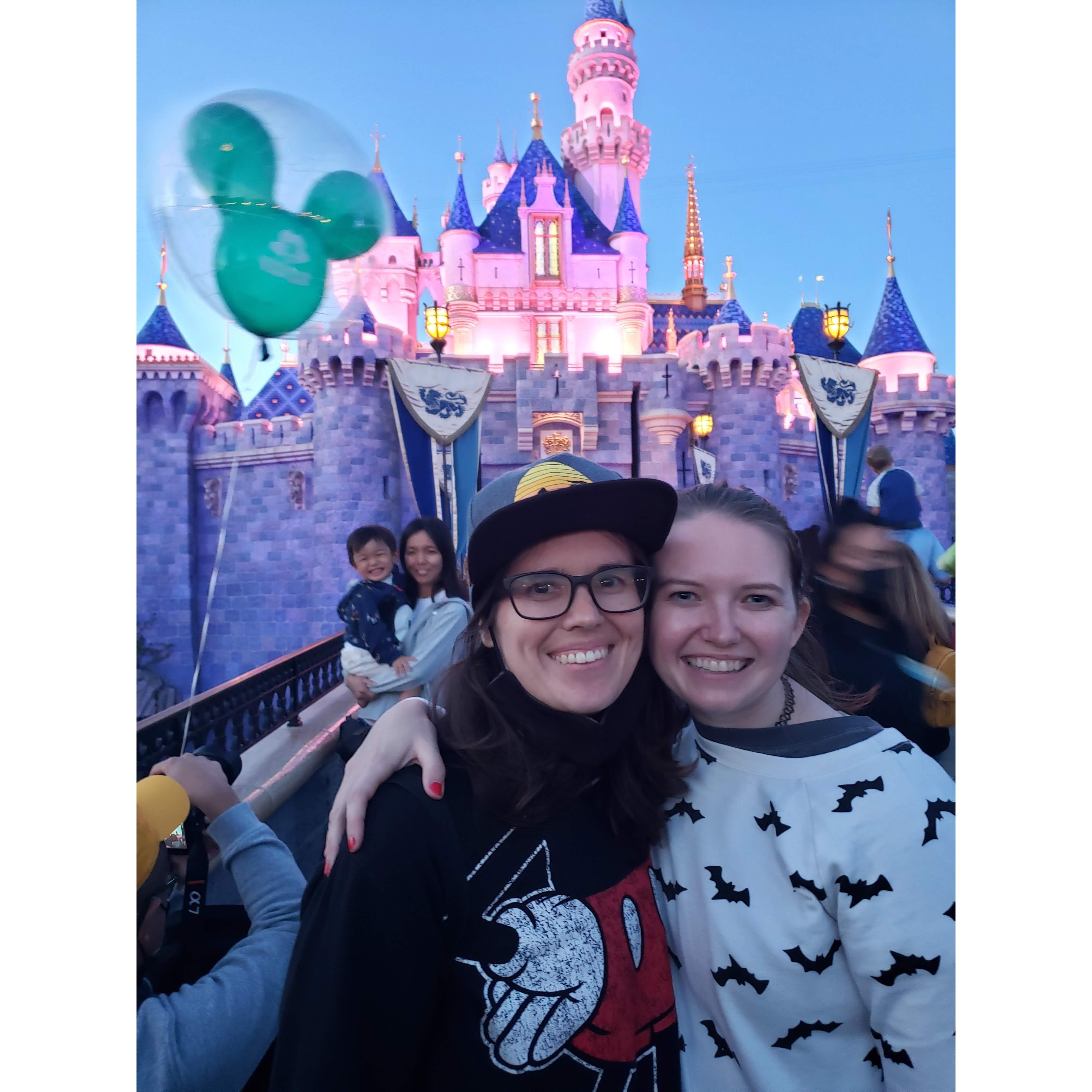 Oct 2021 - First trip to Disneyland