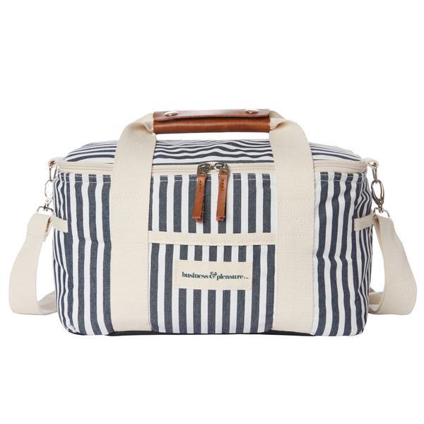 The Premium Cooler Bag - Lauren's Navy Stripe