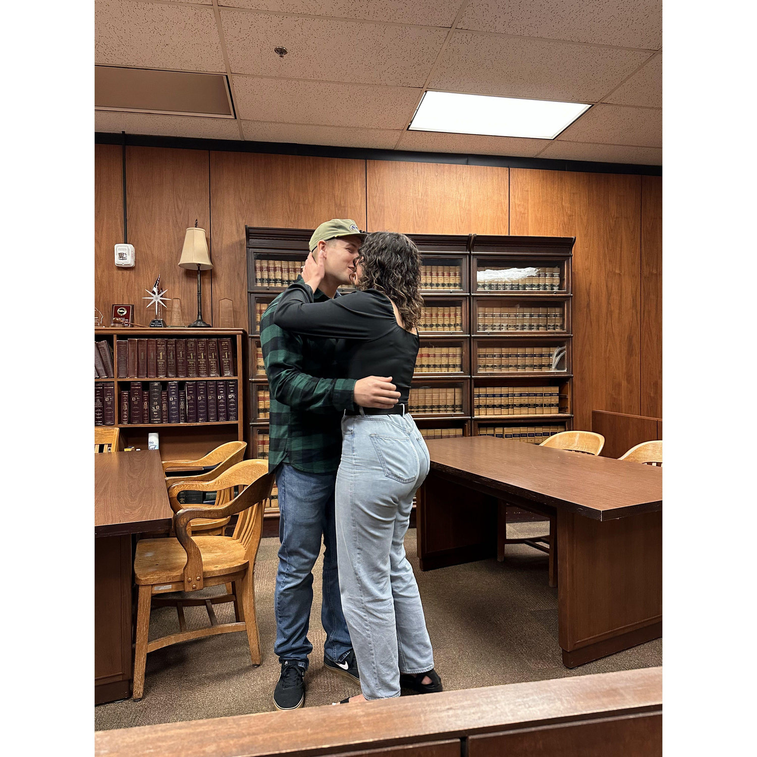Fun Fact we actually got civilly married after Ethan's airborne graduation