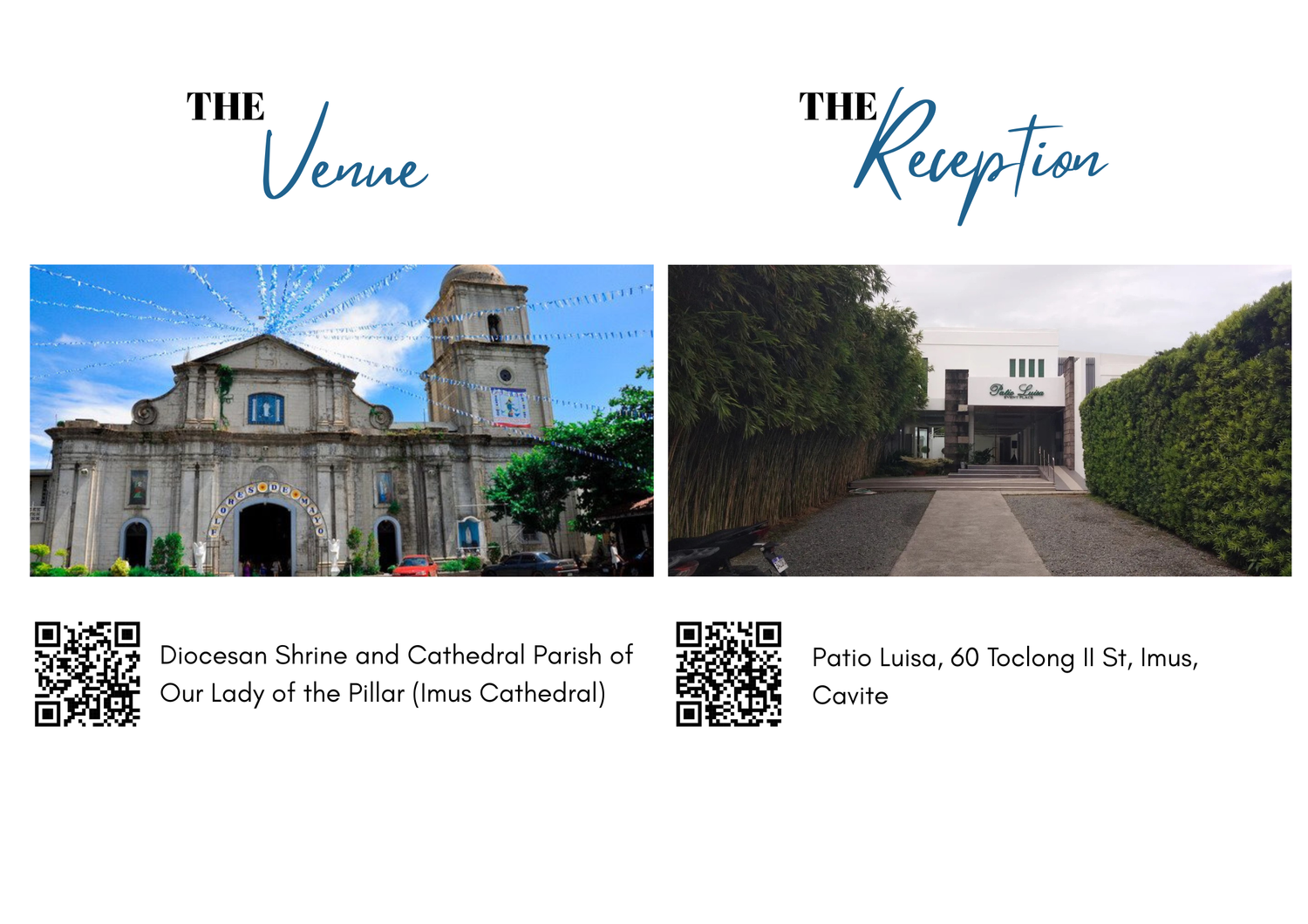 The Wedding Website of MARVIN FELIX and TINE FIALA