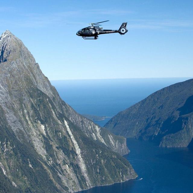 Helicopter Tour of Milford Sound