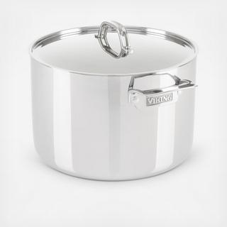 3-Ply Stock Pot with Metal Lid