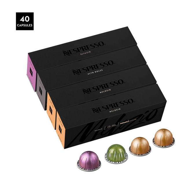 Nespresso® VertuoLine 40-Count Assorted Medium Roast Coffee Capsules