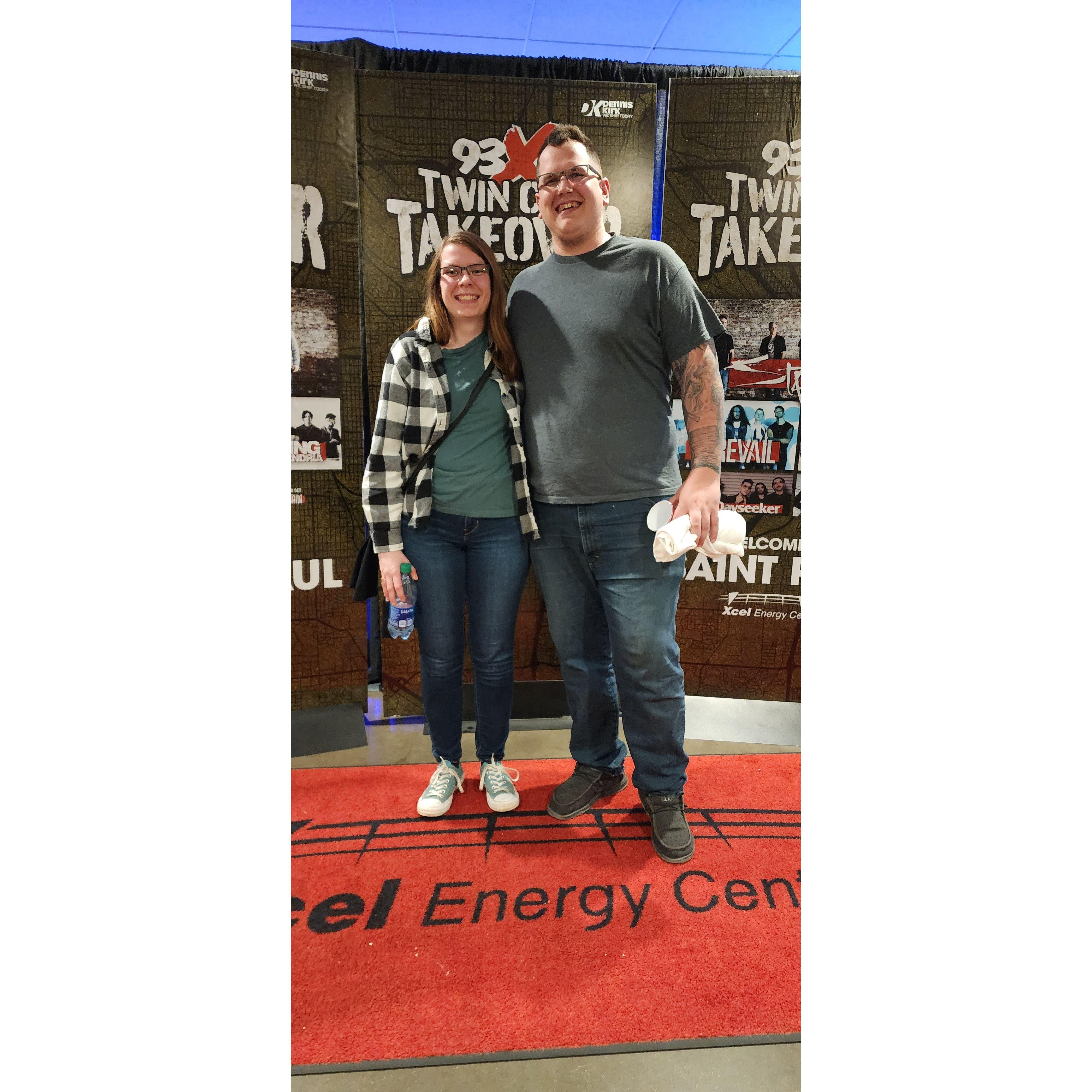 First concert together