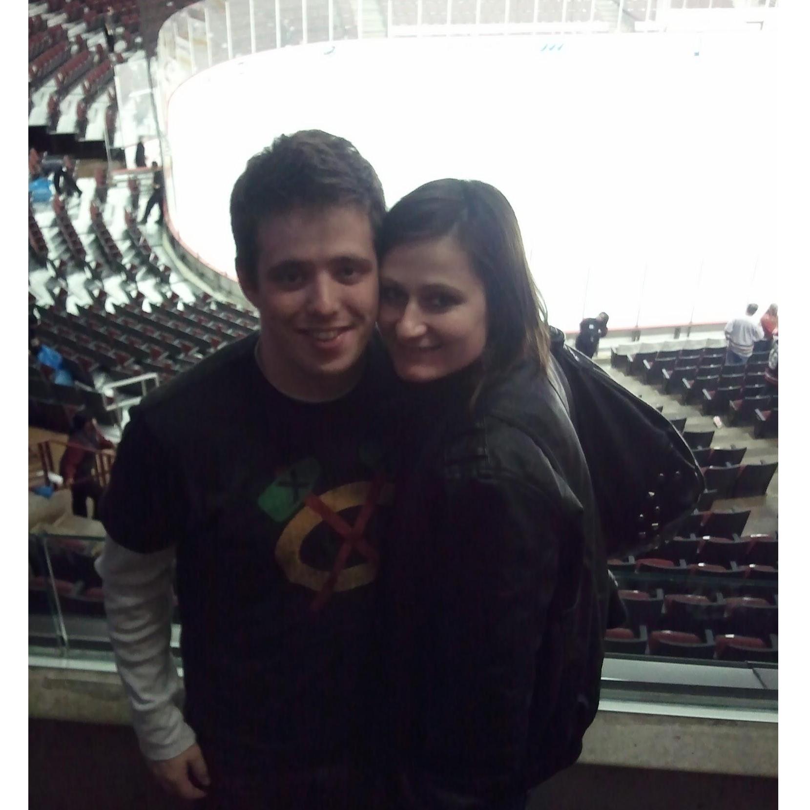 One of our first dates