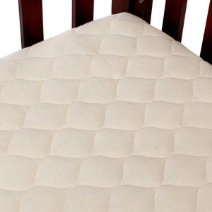 TL Care® Waterproof Crib Fitted Mattress Cover Made with Organic Cotton in Natural