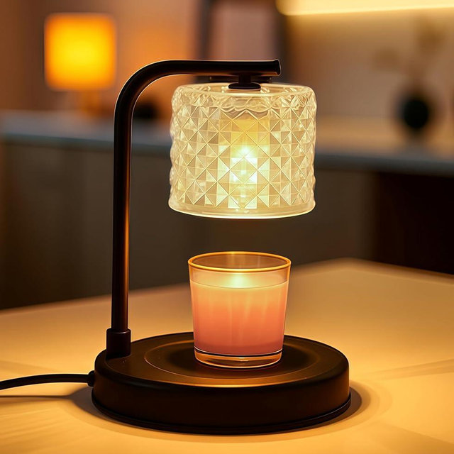 ZOOUS Candle Warmer Lamp with Timer Dimmer for Women Birthday Gift, Dimmable Candle Warmer Lamp, Gift for Women,Mothers Day Gift, Home Decor, Warmer for Jar Candles, Brightness Adjustable Lamp