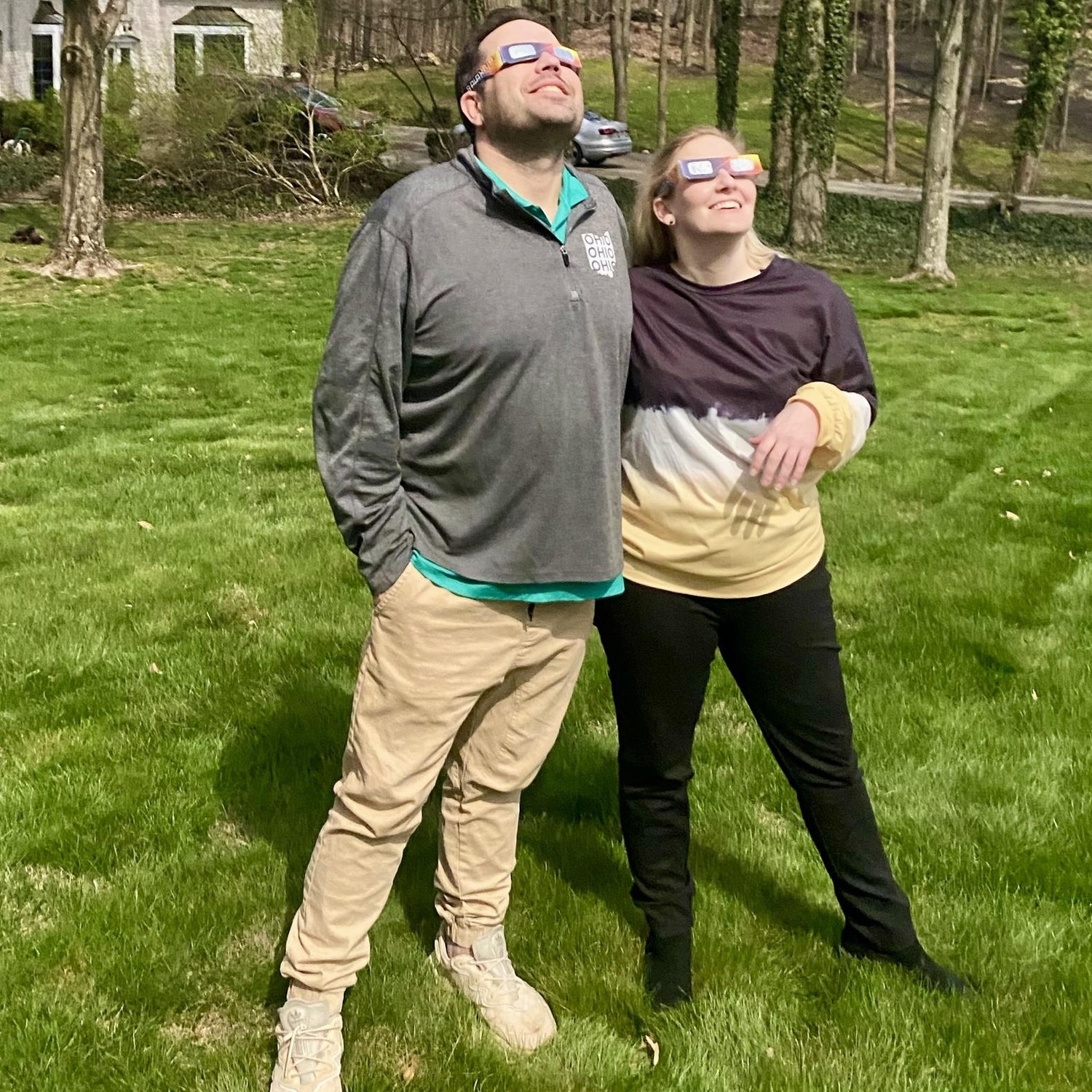 Experienced the solar eclipse together with the Kenna family