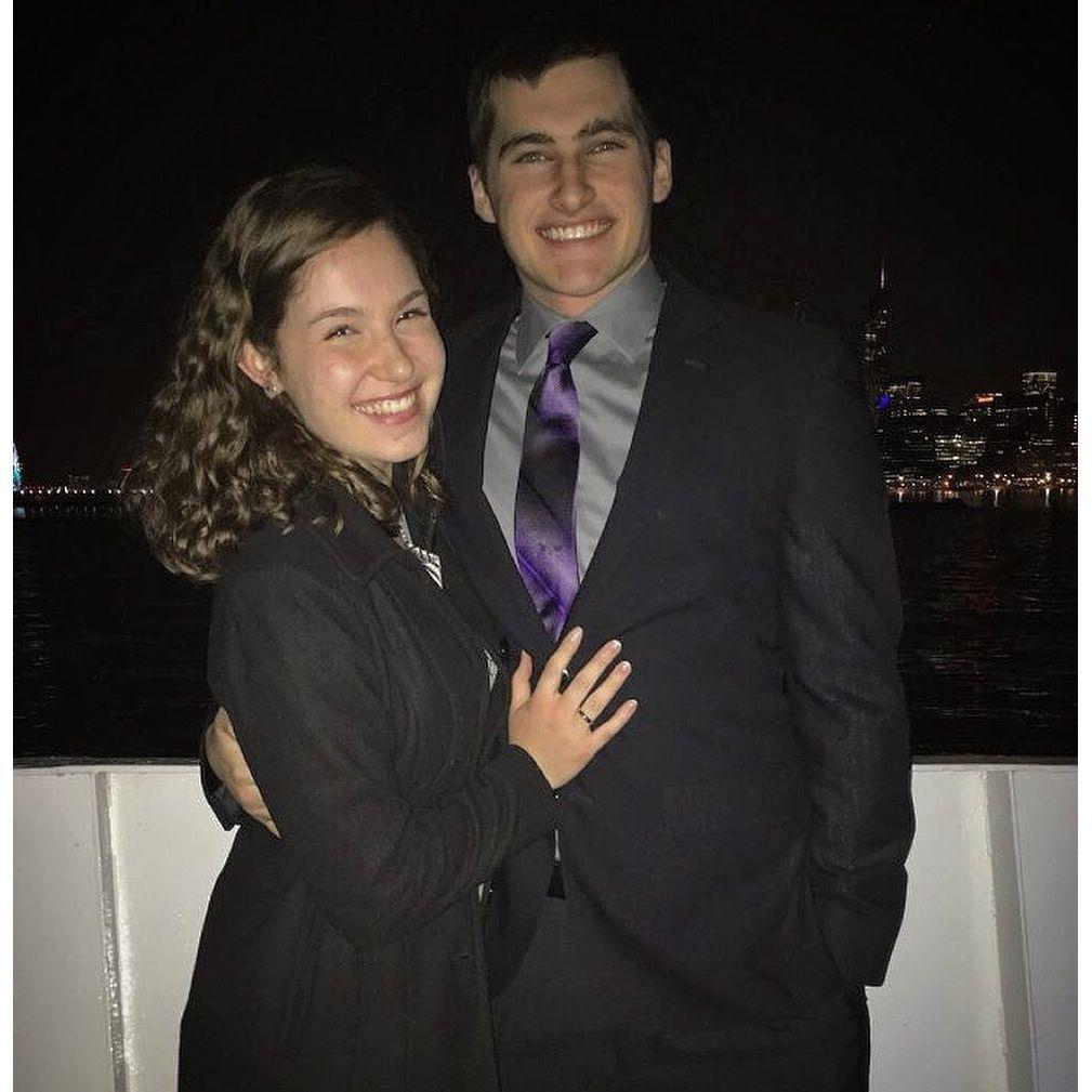 6 months together, at another dorm formal