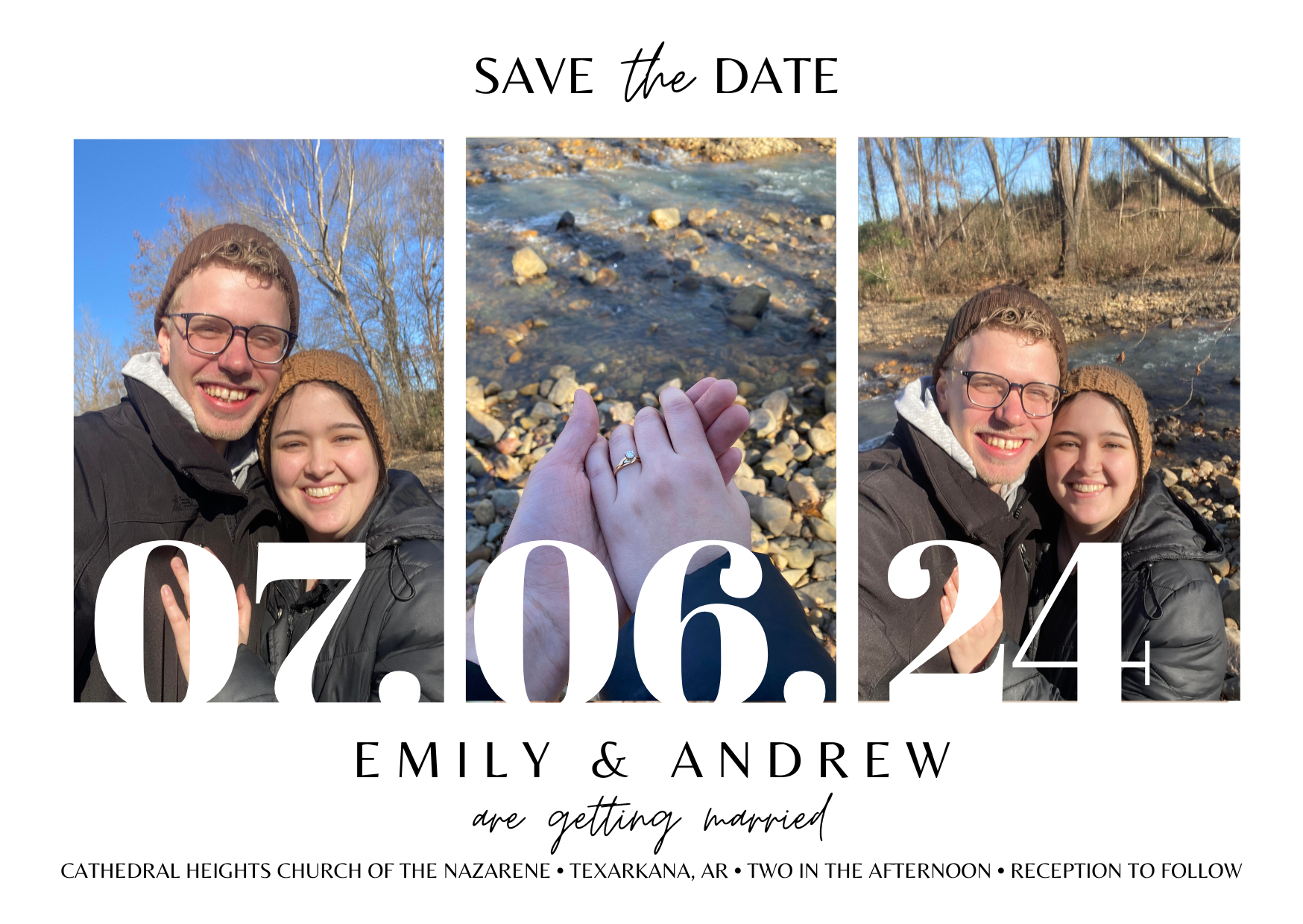The Wedding Website of Emily Davis and Andrew Marston