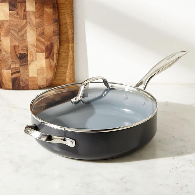 Green Pan ™ Valencia Pro Nonstick 4.5-Quart Sauté Pan with Glass Lid