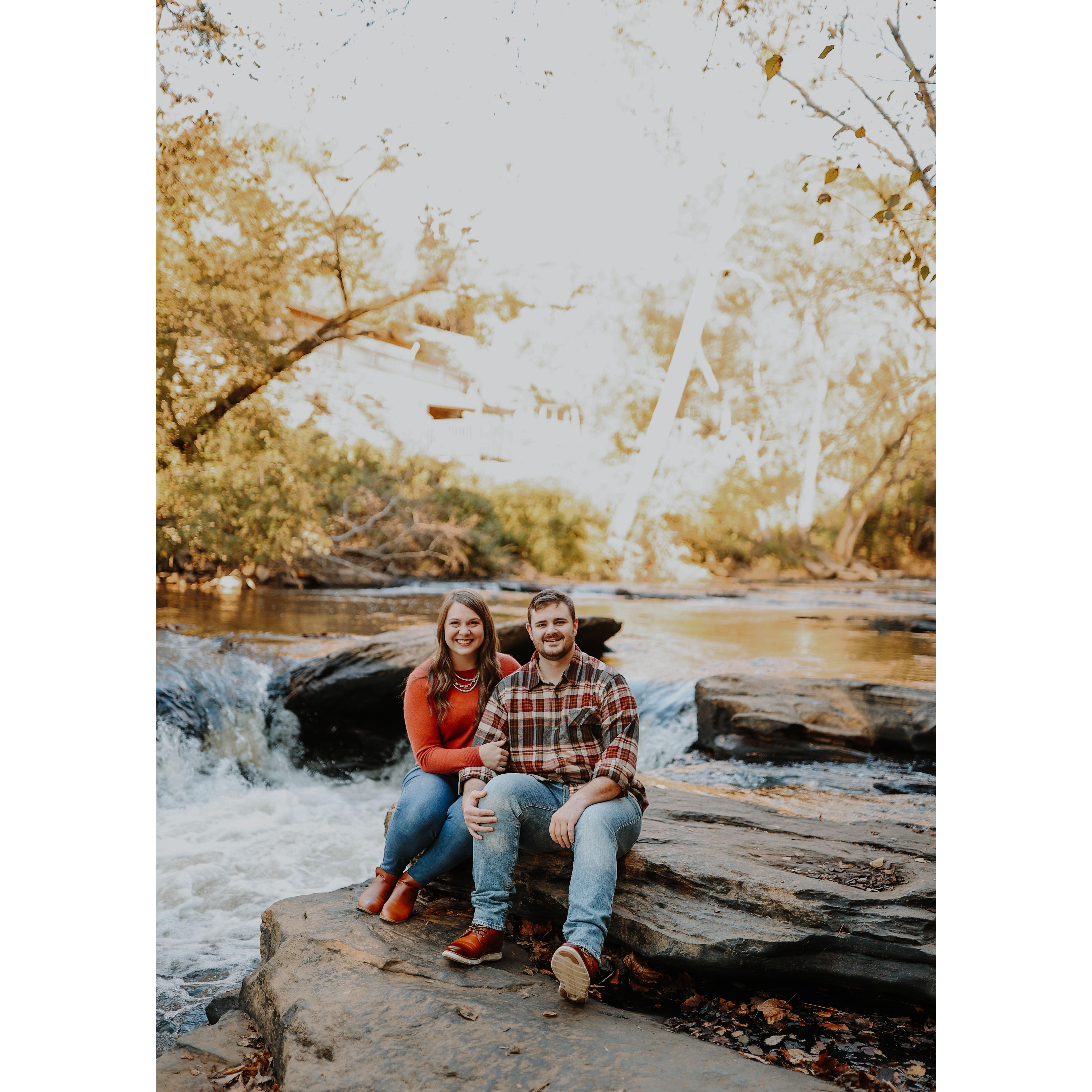 Some of our favorite photos from our engagement shoot.