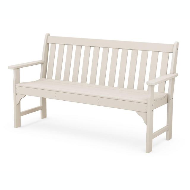 POLYWOOD® Vineyard Garden Bench in Sand