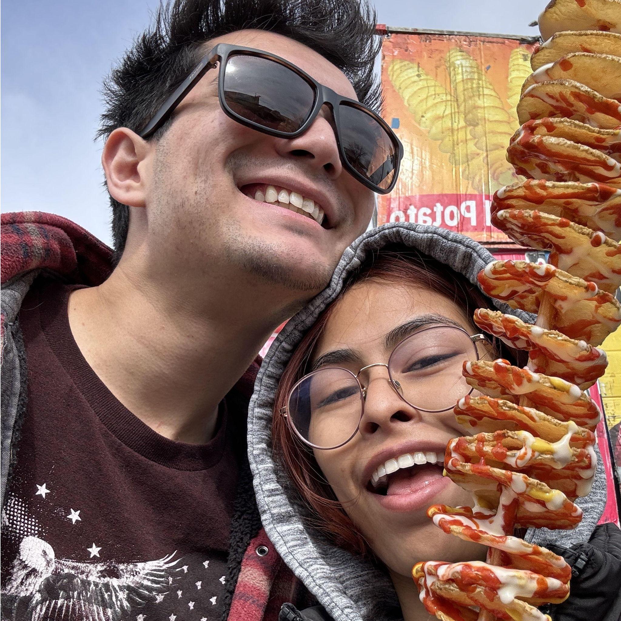 Who doesn't love a spiral potato?