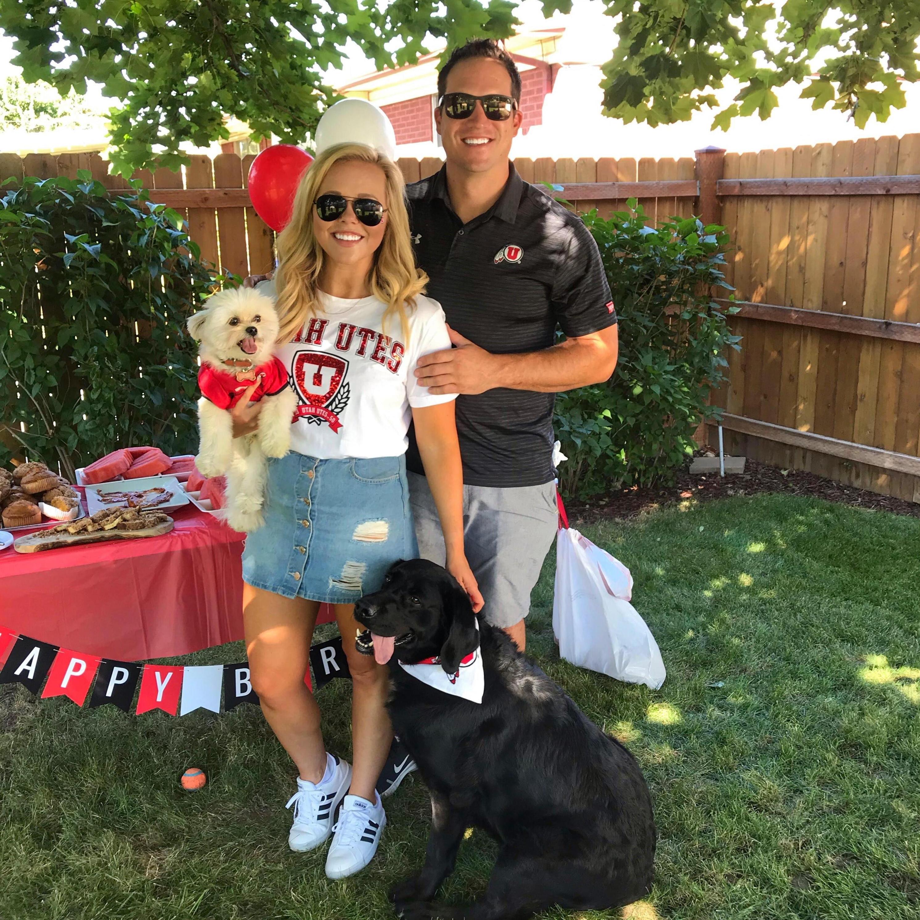 Our little family! PS...GO UTES!