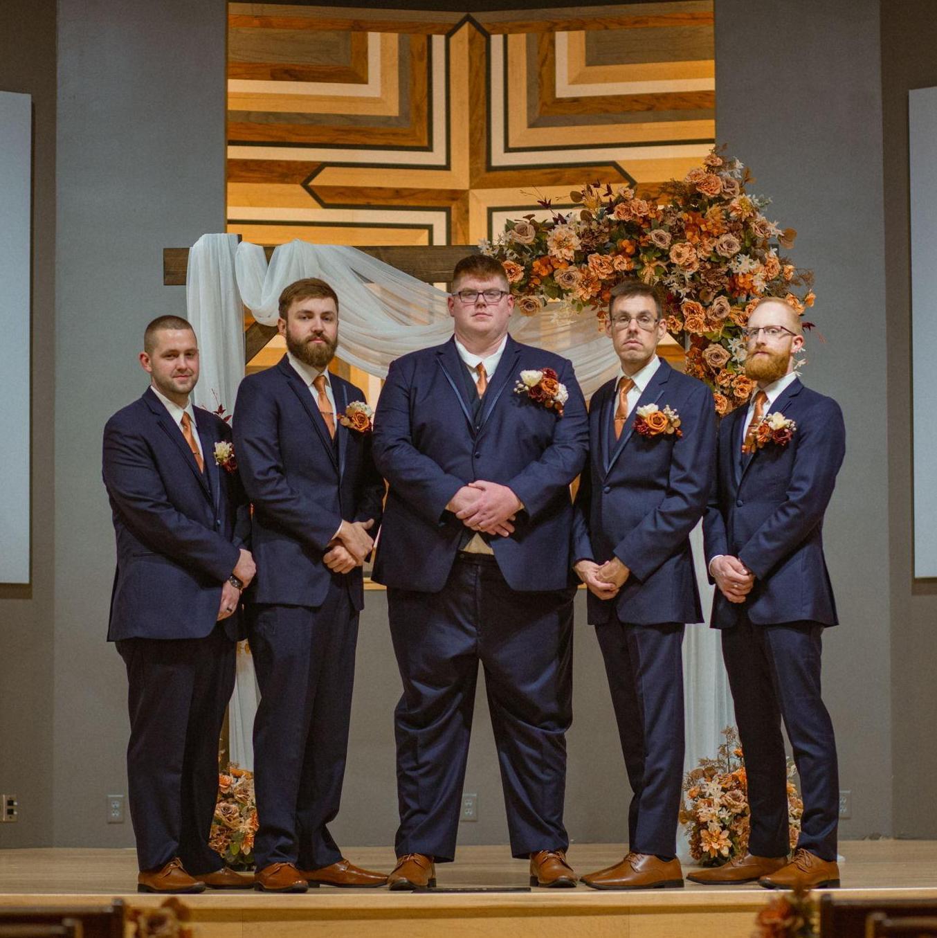 Groomsmen + Groom