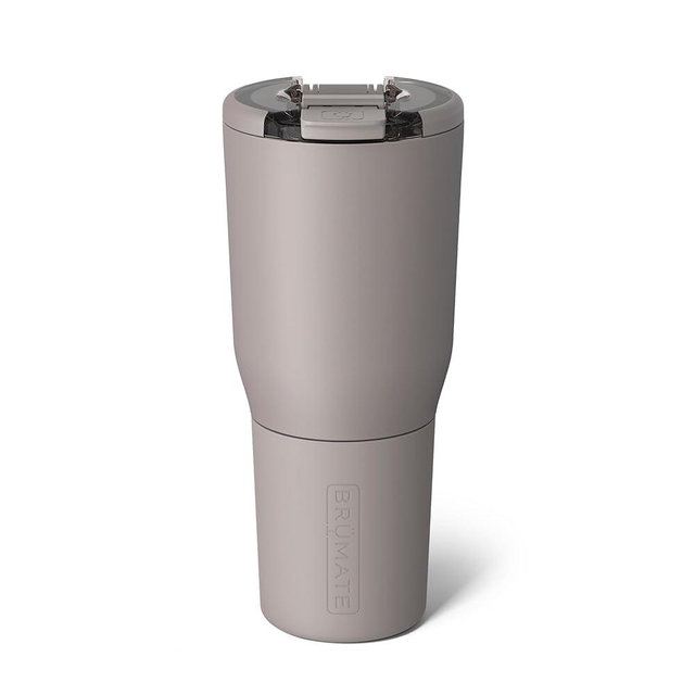 BrüMate Nav 35oz 100% Leak Proof Insulated Travel Tumbler with Magnetic BevLock™ Lid - Double Wall Cup-Holder Friendly Stainless Steel Mug (Mocha)