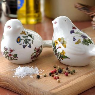 Botanic Garden Bird Shape Salt & Pepper, Set of 2