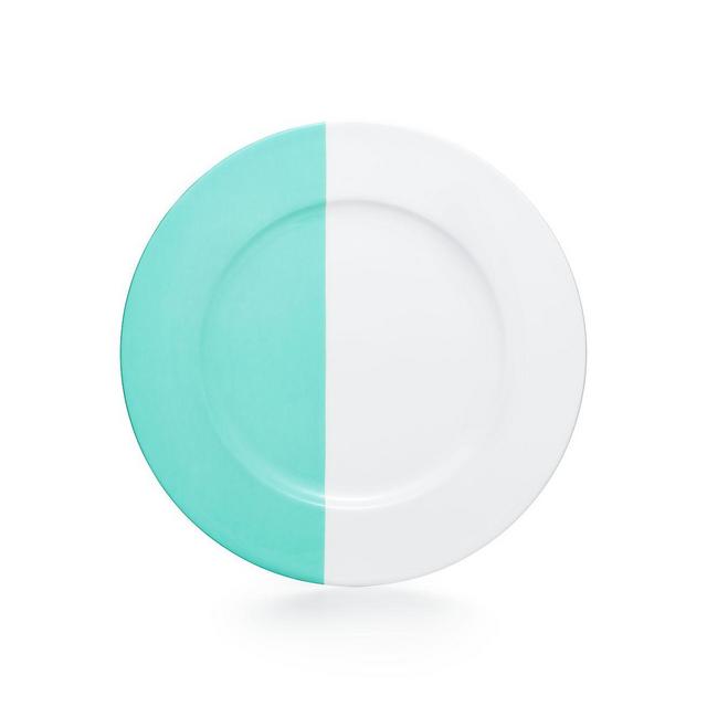 Color Block Dinner Plate