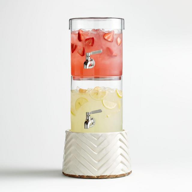 Stacking Drink Dispenser with Adra Stand