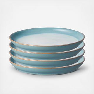 Azure Haze Coupe Dinner Plate, Set of 4