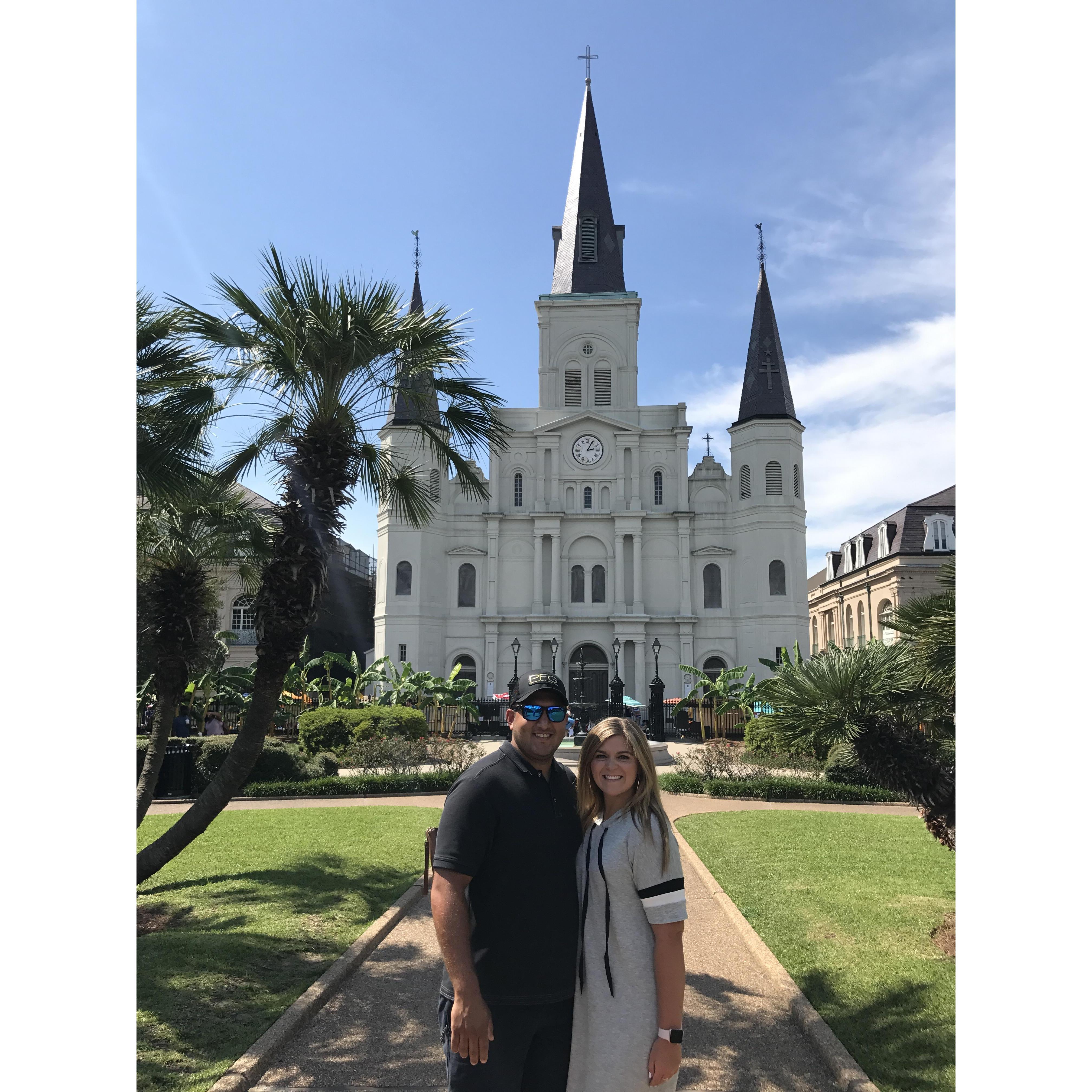 Our very first trip together! New Orleans, LA.