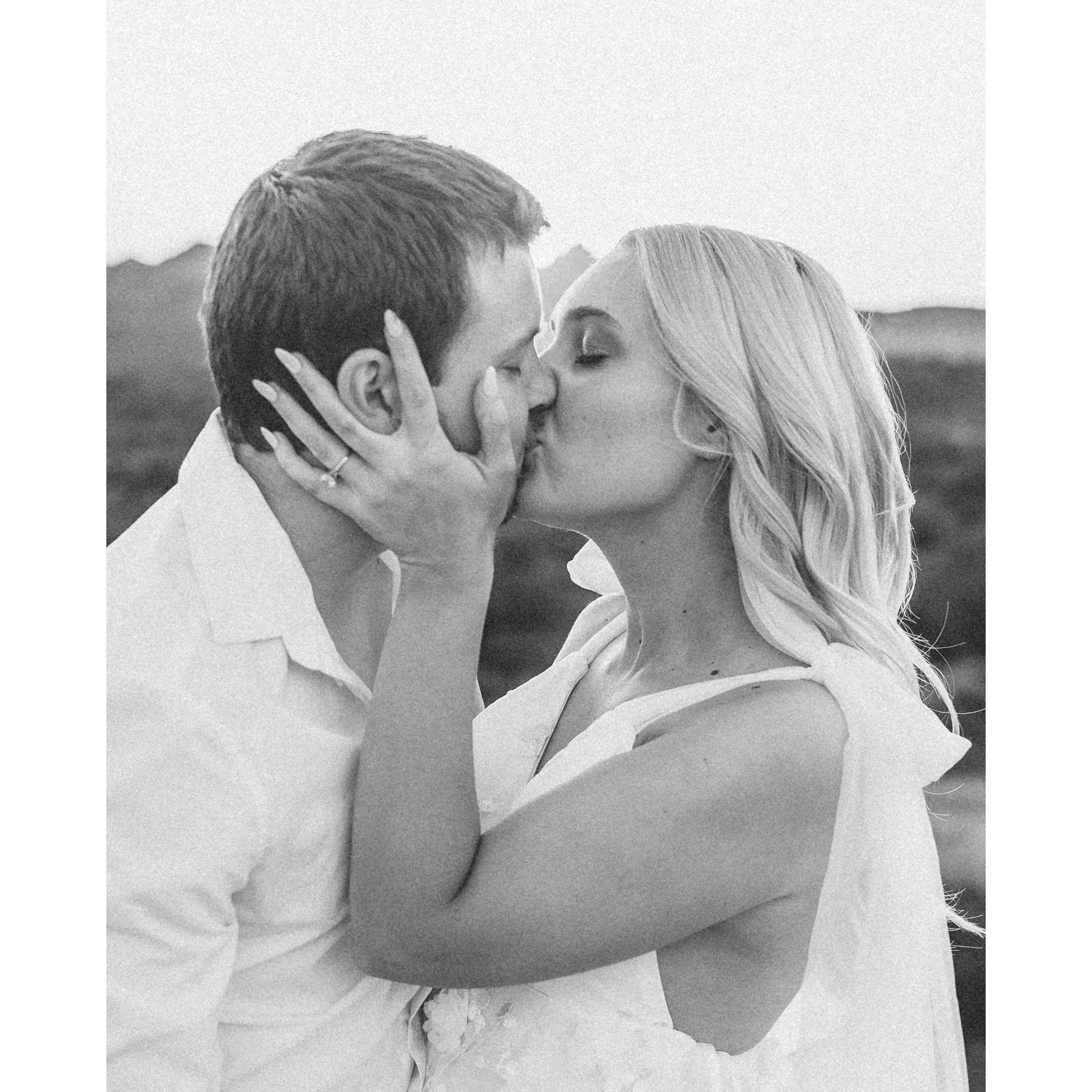 Engagement Shoot taken near the Superstition Mountains in Arizona - April 2024
